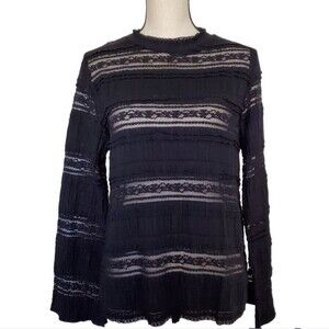 byTiMo Women's Longsleeve Black Top Size Medium